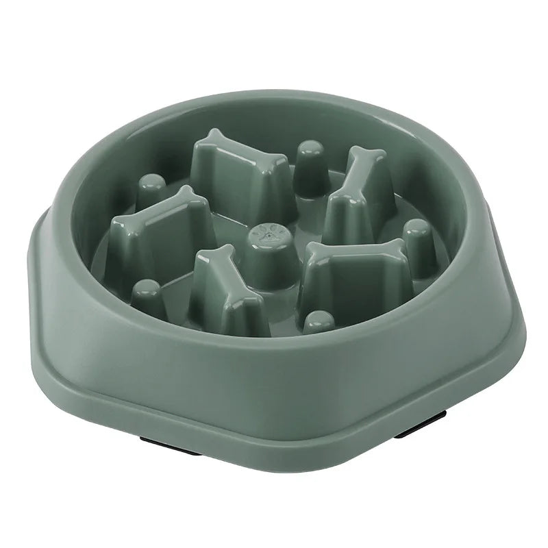Slow Feeder Bowl - Anti-Gulp Pet Bowl for Healthy Eating