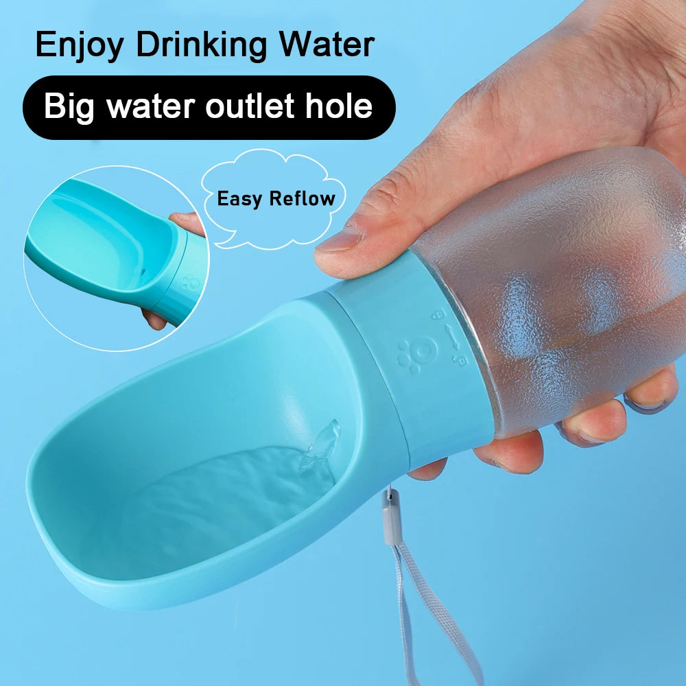 Portable Dog Water Bottle - Leak-Proof Travel Dispenser