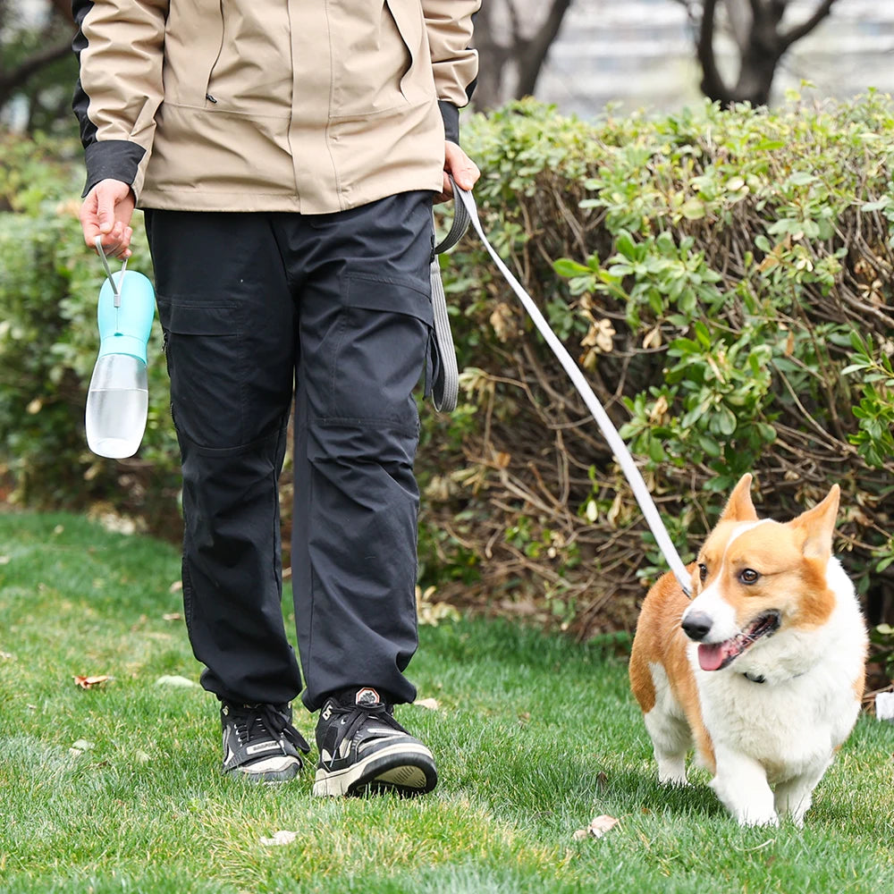 Portable Dog Water Bottle - Leak-Proof Travel Dispenser