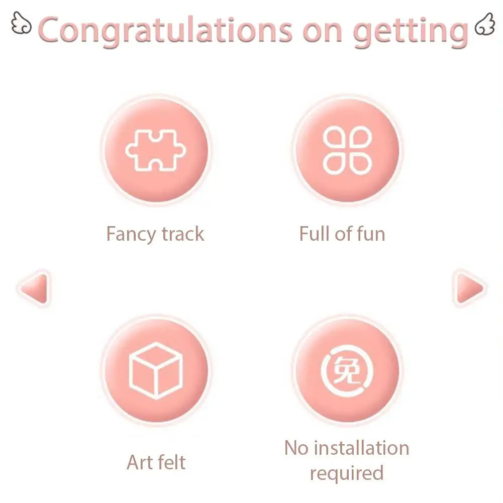 Cat Puzzle Treat Ball - Interactive Food Dispenser Toy