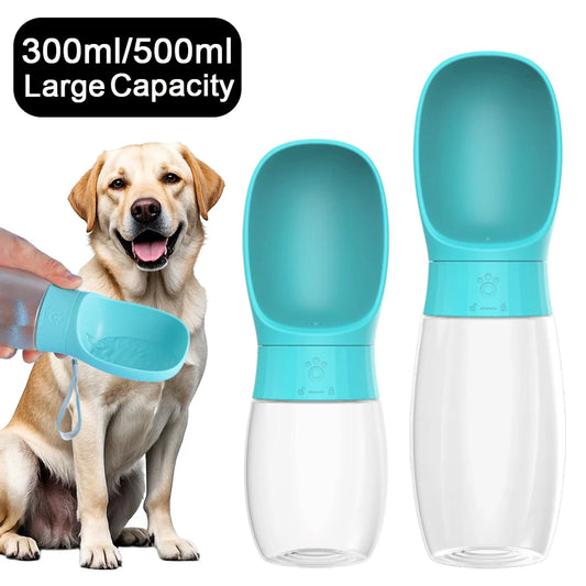 Portable Dog Water Bottle - Leak-Proof Travel Dispenser