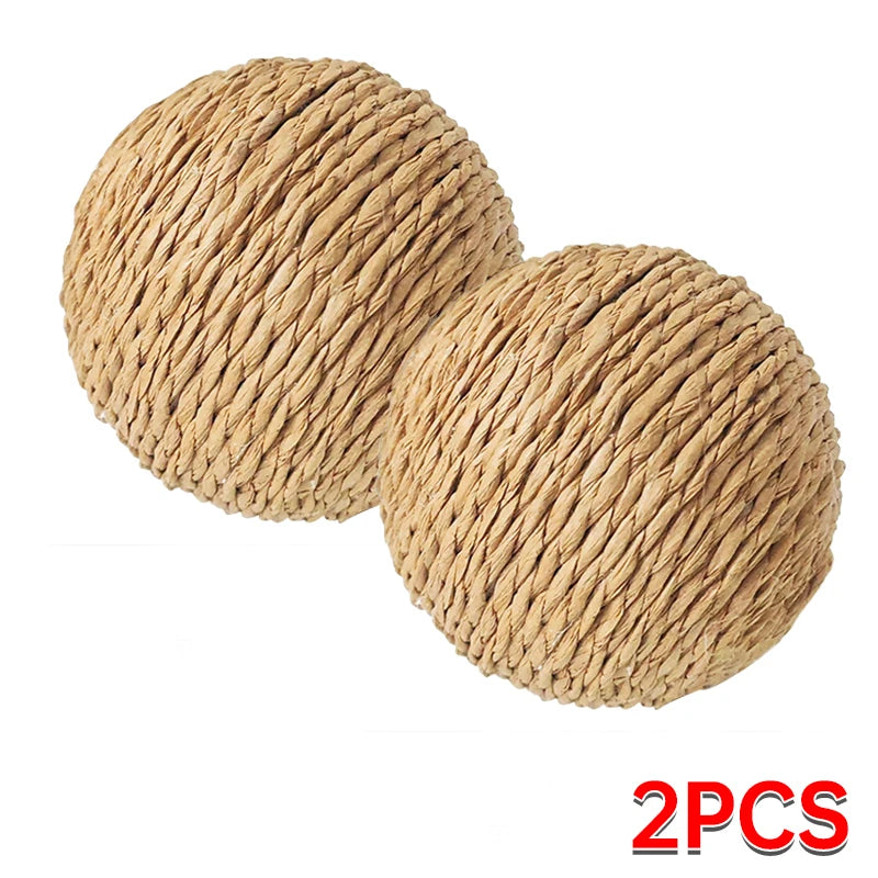 Natural Sisal Cat Scratcher Ball - Eco-Friendly Claw Care