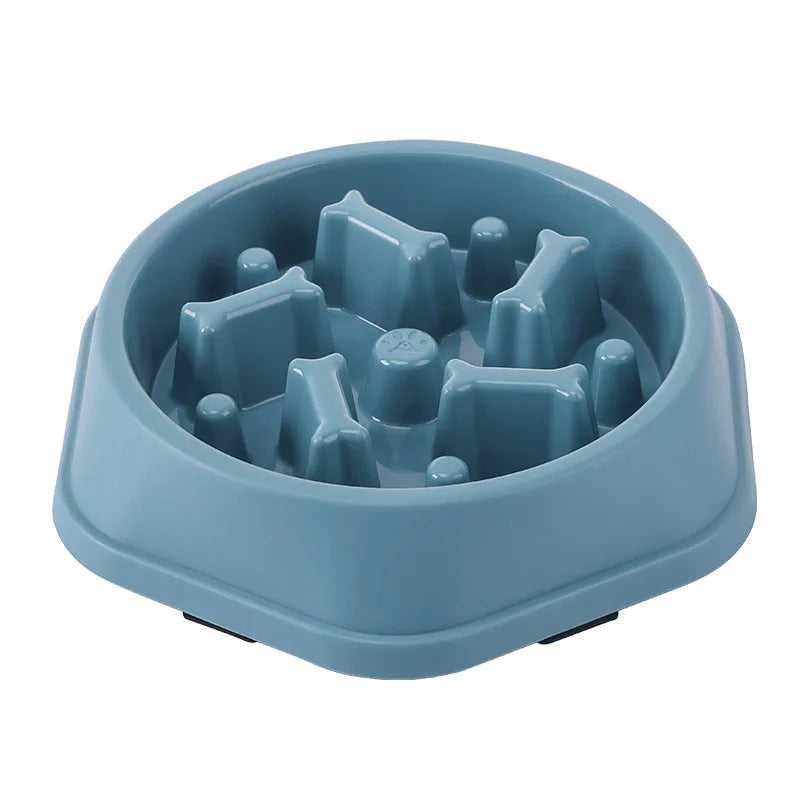 Slow Feeder Bowl - Anti-Gulp Pet Bowl for Healthy Eating