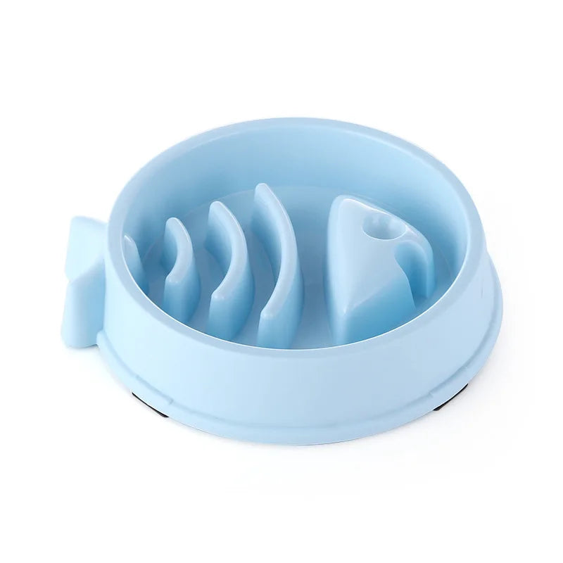Slow Feeder Bowl - Anti-Gulp Pet Bowl for Healthy Eating